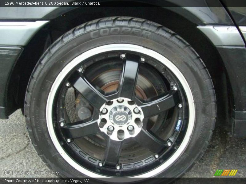 Black / Charcoal 1996 Mercedes-Benz C 280 Sedan
