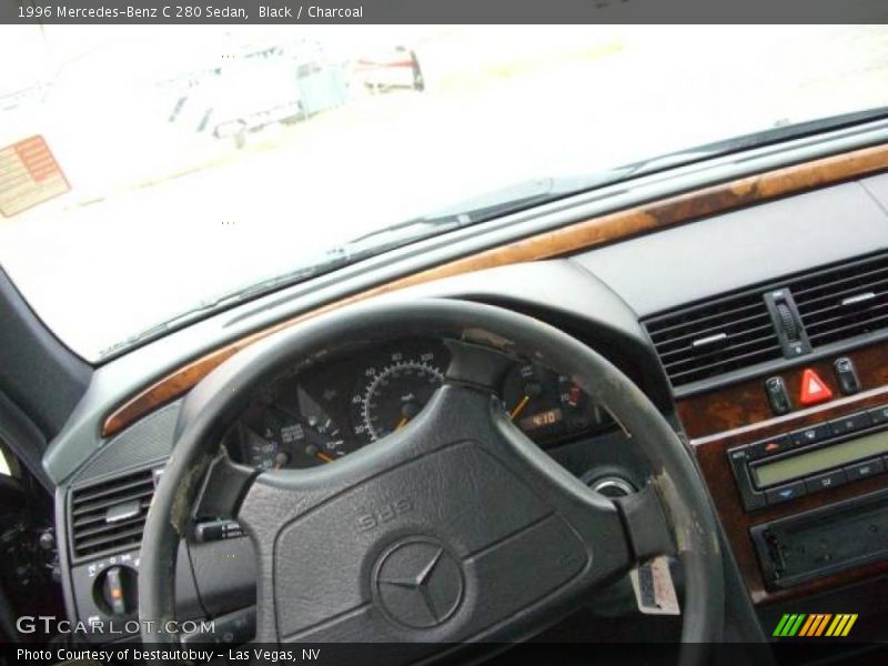 Black / Charcoal 1996 Mercedes-Benz C 280 Sedan