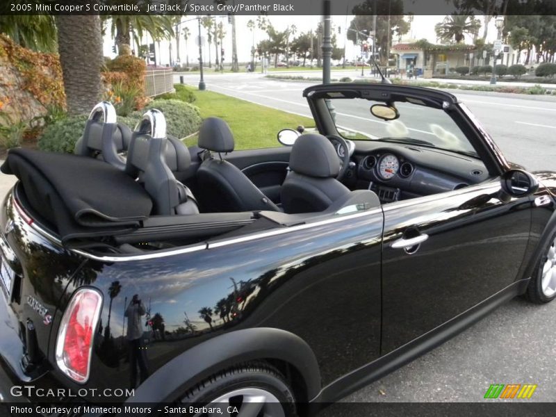 Jet Black / Space Grey/Panther Black 2005 Mini Cooper S Convertible