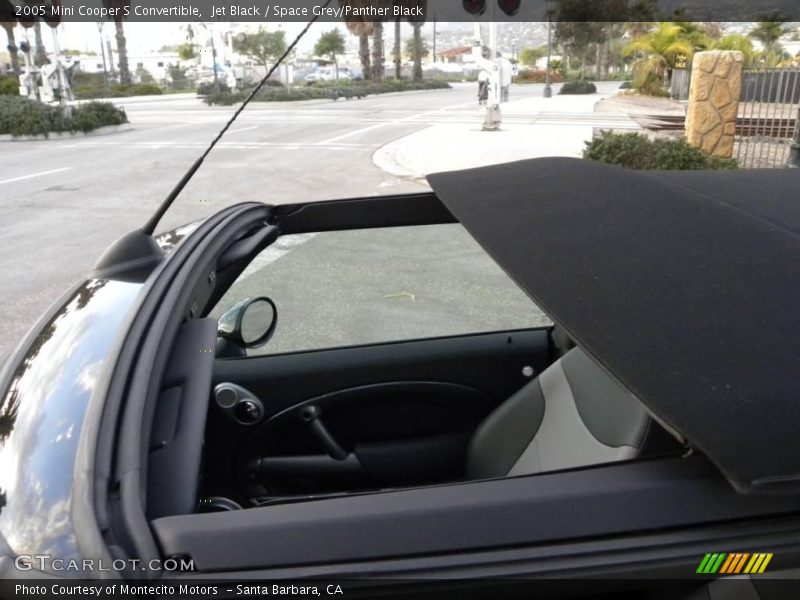 Jet Black / Space Grey/Panther Black 2005 Mini Cooper S Convertible