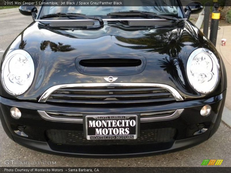 Jet Black / Space Grey/Panther Black 2005 Mini Cooper S Convertible