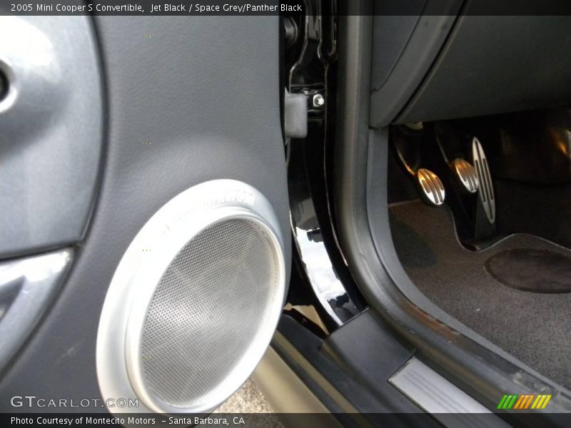 Jet Black / Space Grey/Panther Black 2005 Mini Cooper S Convertible