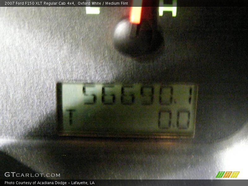 Oxford White / Medium Flint 2007 Ford F150 XLT Regular Cab 4x4