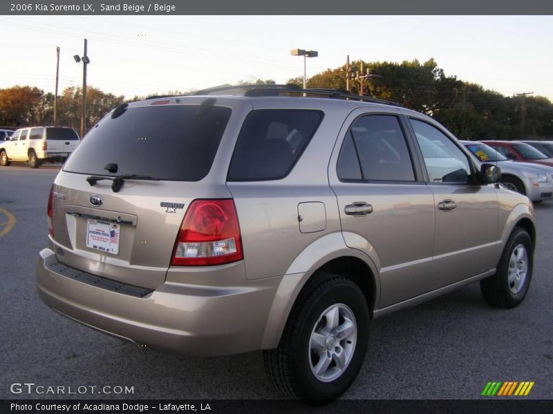 Sand Beige / Beige 2006 Kia Sorento LX