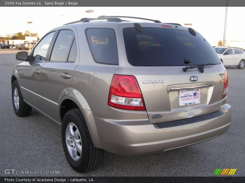 Sand Beige / Beige 2006 Kia Sorento LX
