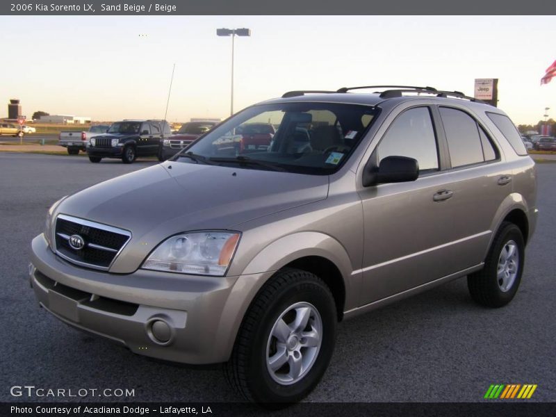 Sand Beige / Beige 2006 Kia Sorento LX