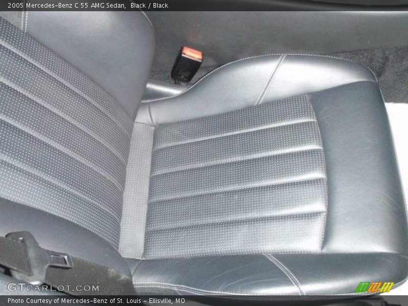Black / Black 2005 Mercedes-Benz C 55 AMG Sedan