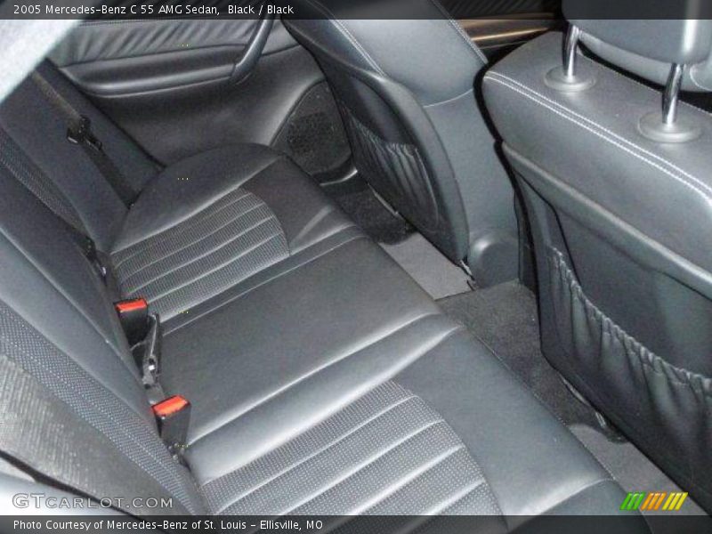 Black / Black 2005 Mercedes-Benz C 55 AMG Sedan