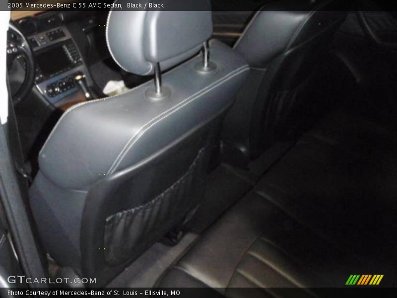 Black / Black 2005 Mercedes-Benz C 55 AMG Sedan