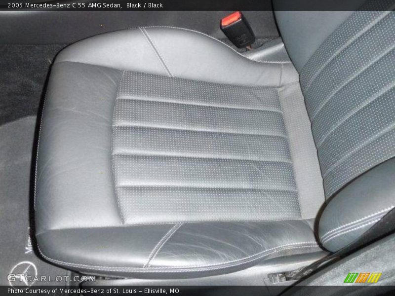 Black / Black 2005 Mercedes-Benz C 55 AMG Sedan