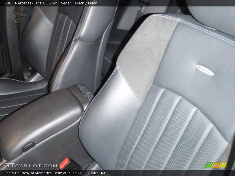 Black / Black 2005 Mercedes-Benz C 55 AMG Sedan