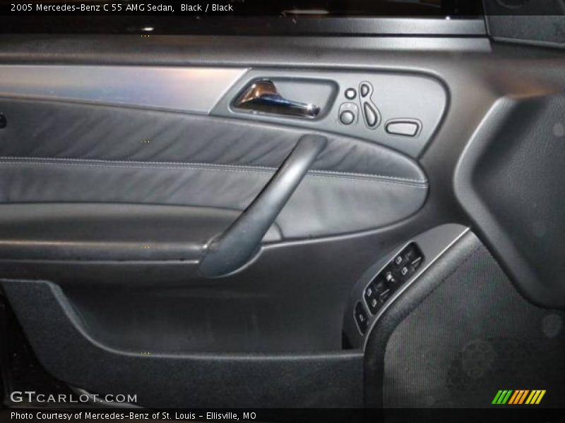 Black / Black 2005 Mercedes-Benz C 55 AMG Sedan