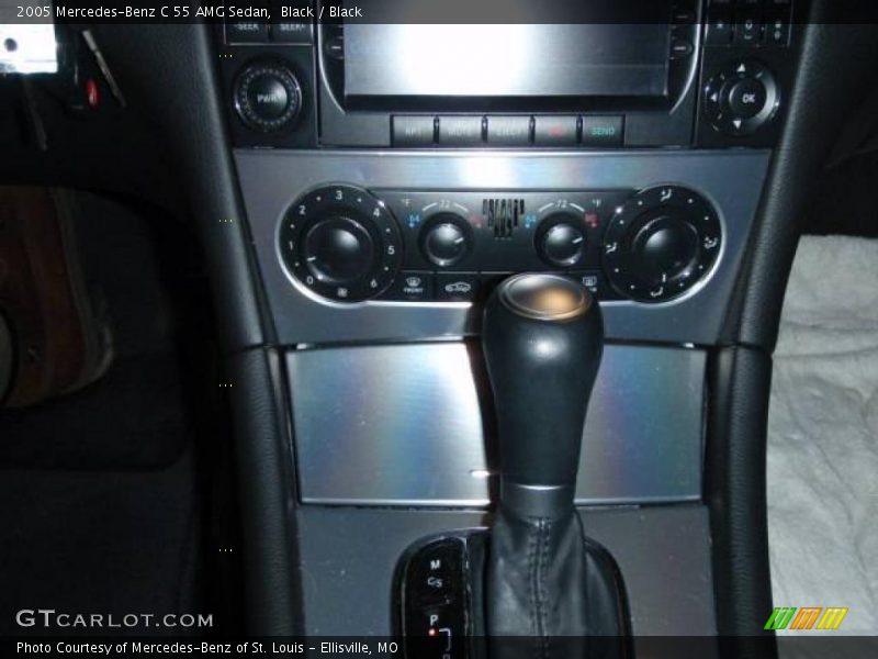 Black / Black 2005 Mercedes-Benz C 55 AMG Sedan