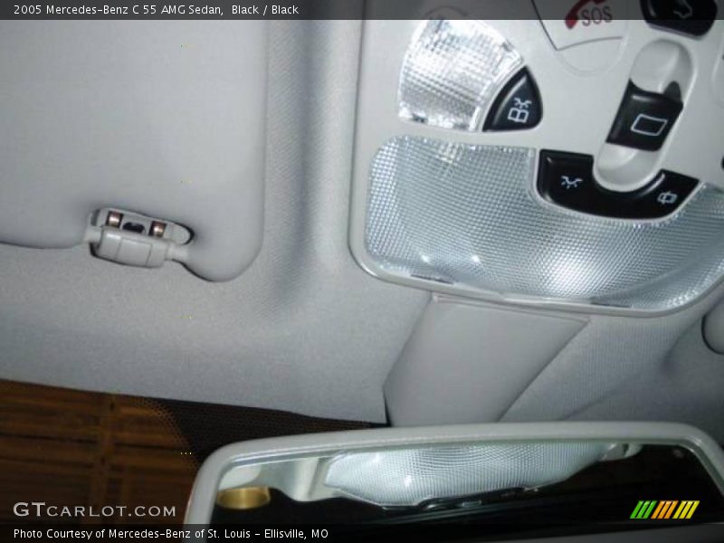 Black / Black 2005 Mercedes-Benz C 55 AMG Sedan
