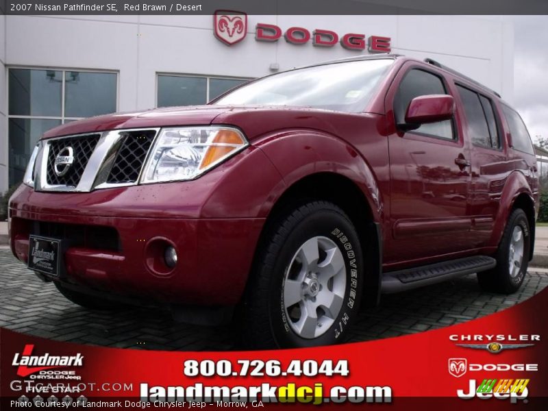 Red Brawn / Desert 2007 Nissan Pathfinder SE