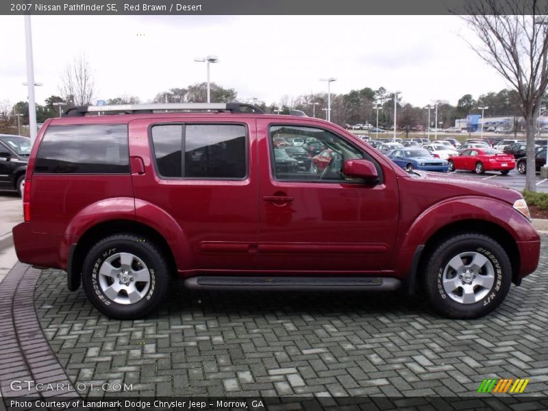 Red Brawn / Desert 2007 Nissan Pathfinder SE