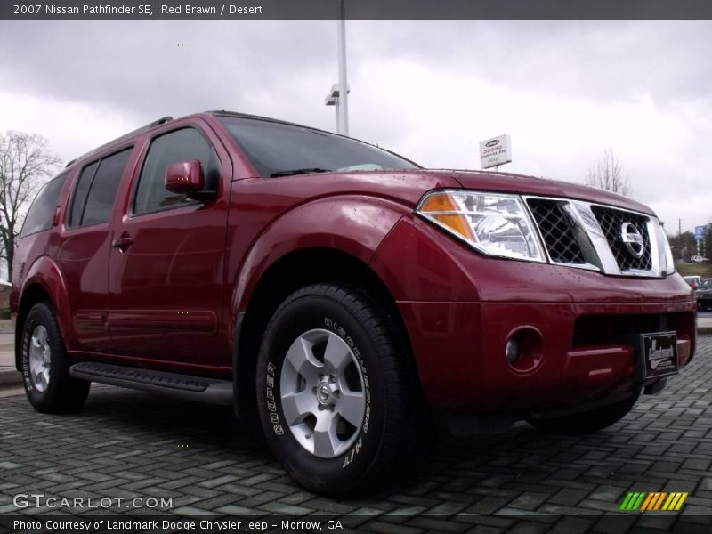 Red Brawn / Desert 2007 Nissan Pathfinder SE