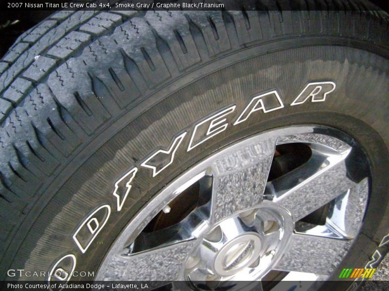 Smoke Gray / Graphite Black/Titanium 2007 Nissan Titan LE Crew Cab 4x4