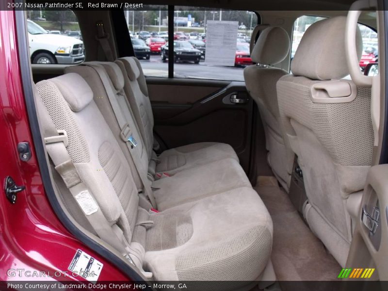 Red Brawn / Desert 2007 Nissan Pathfinder SE
