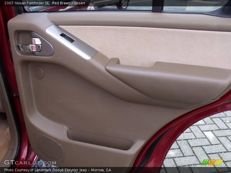 Red Brawn / Desert 2007 Nissan Pathfinder SE