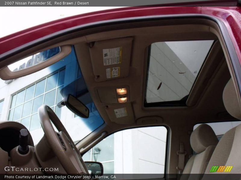 Red Brawn / Desert 2007 Nissan Pathfinder SE