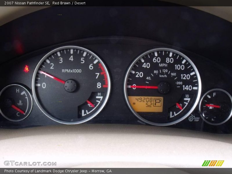 Red Brawn / Desert 2007 Nissan Pathfinder SE