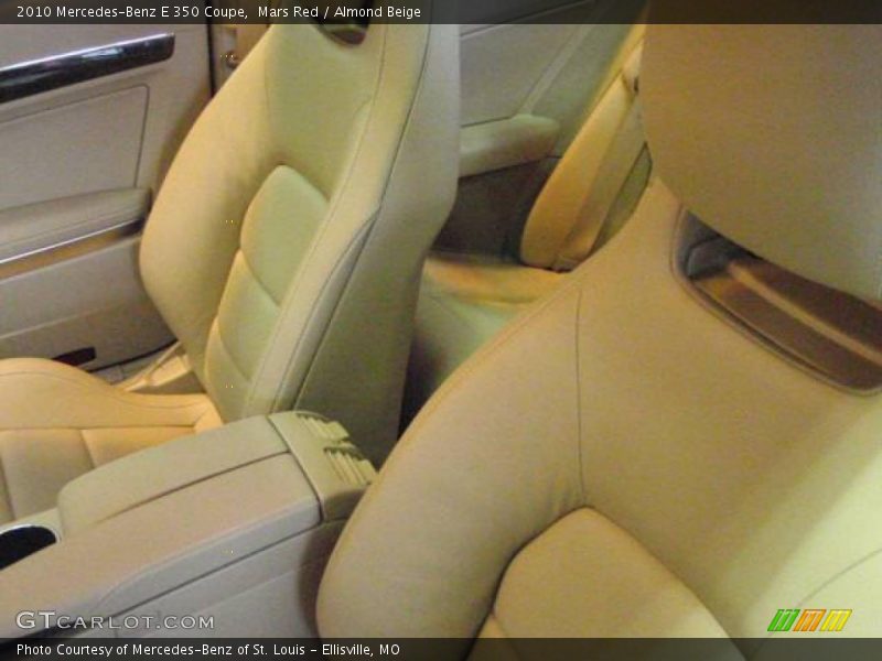 Mars Red / Almond Beige 2010 Mercedes-Benz E 350 Coupe