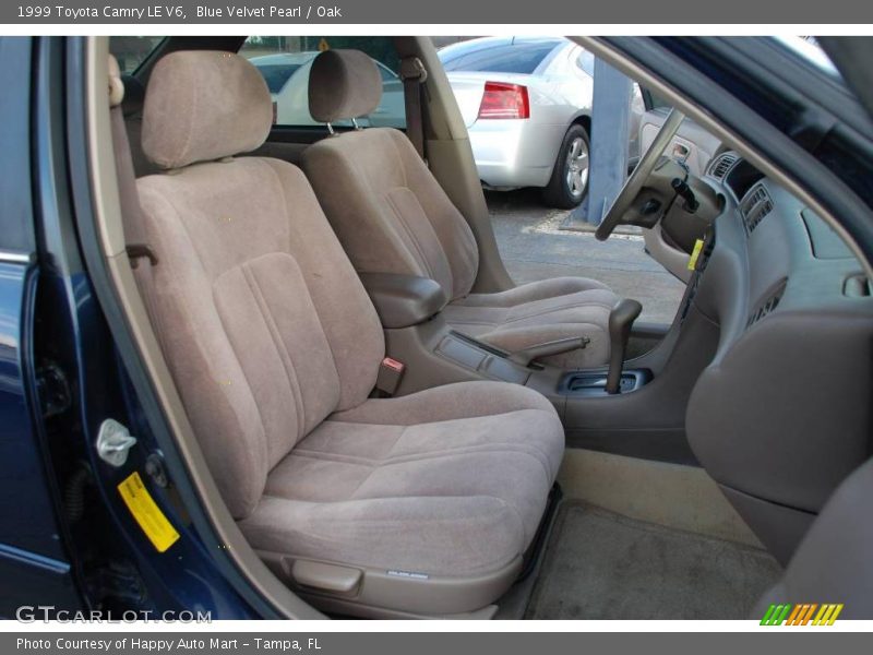 Blue Velvet Pearl / Oak 1999 Toyota Camry LE V6