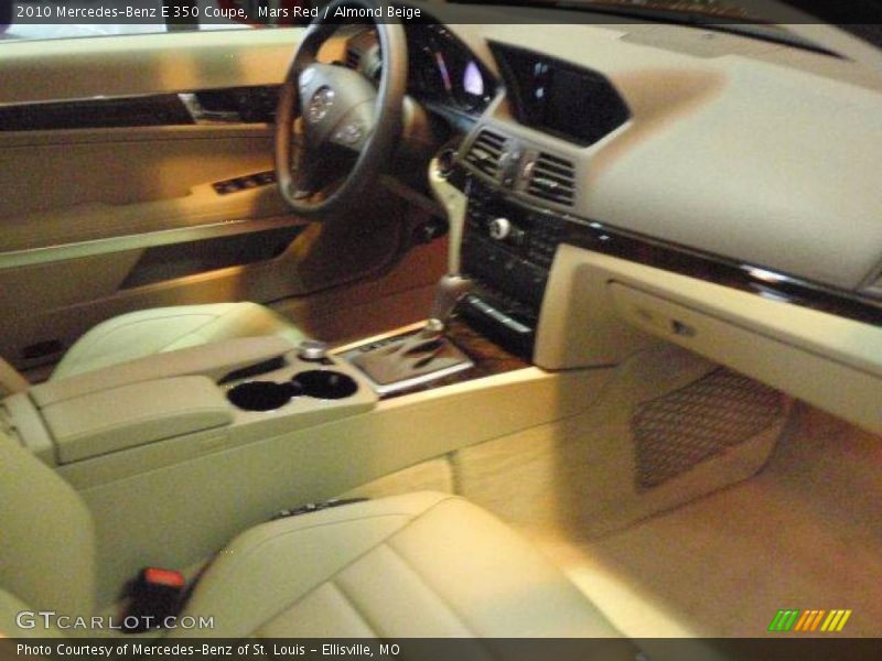 Mars Red / Almond Beige 2010 Mercedes-Benz E 350 Coupe