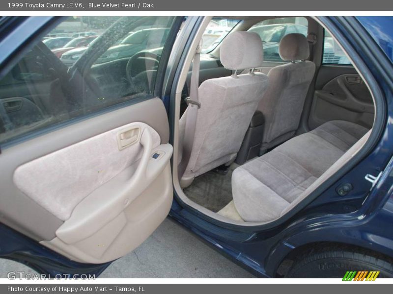 Blue Velvet Pearl / Oak 1999 Toyota Camry LE V6