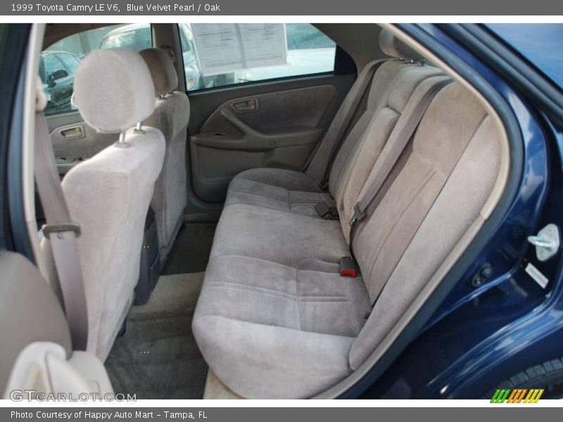 Blue Velvet Pearl / Oak 1999 Toyota Camry LE V6
