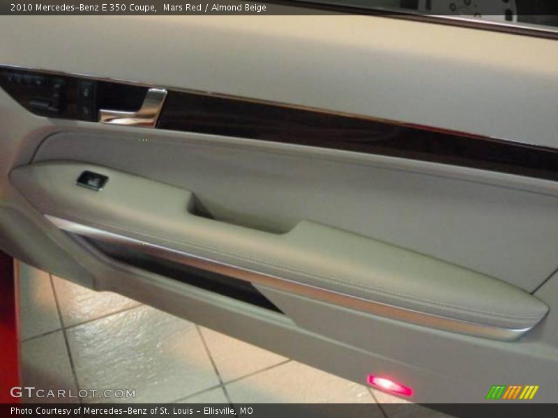 Mars Red / Almond Beige 2010 Mercedes-Benz E 350 Coupe