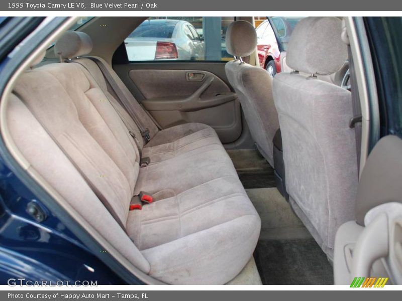 Blue Velvet Pearl / Oak 1999 Toyota Camry LE V6