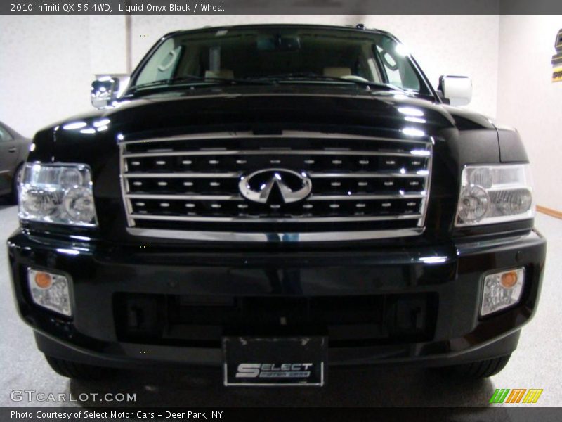 Liquid Onyx Black / Wheat 2010 Infiniti QX 56 4WD
