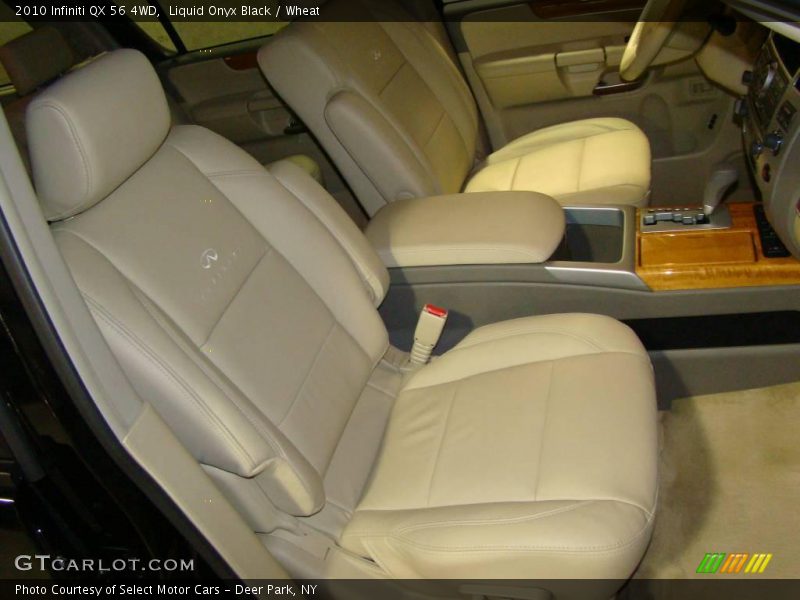 Liquid Onyx Black / Wheat 2010 Infiniti QX 56 4WD