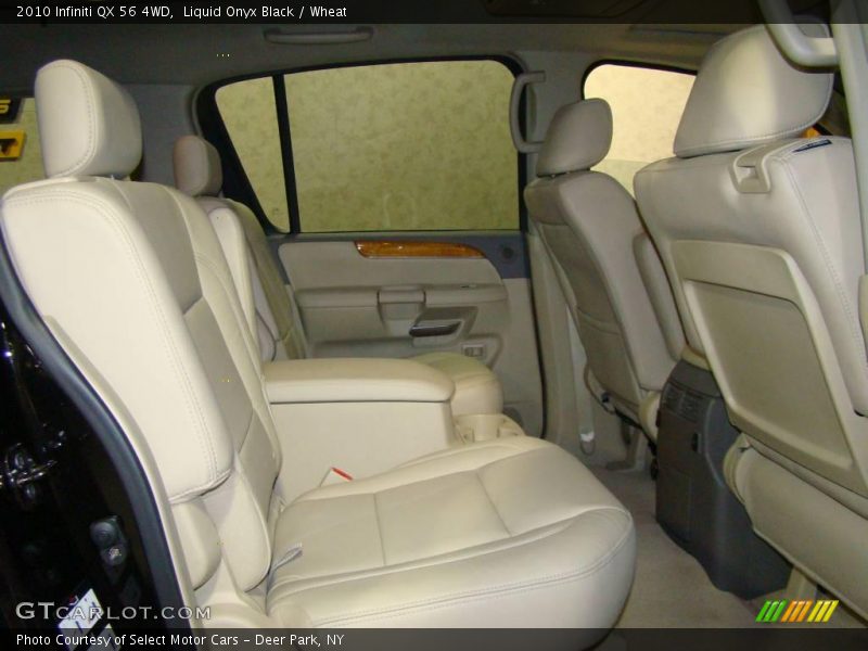 Liquid Onyx Black / Wheat 2010 Infiniti QX 56 4WD