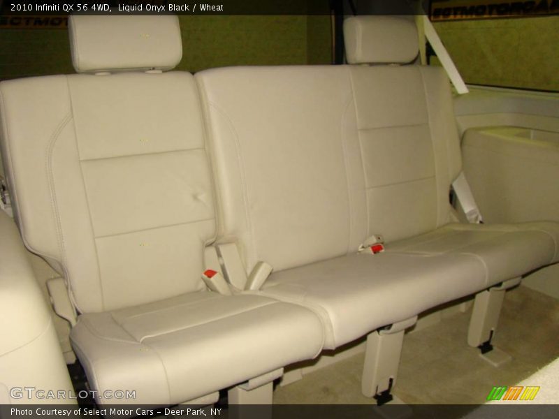 Liquid Onyx Black / Wheat 2010 Infiniti QX 56 4WD