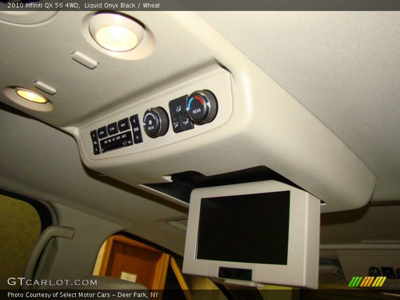 Liquid Onyx Black / Wheat 2010 Infiniti QX 56 4WD