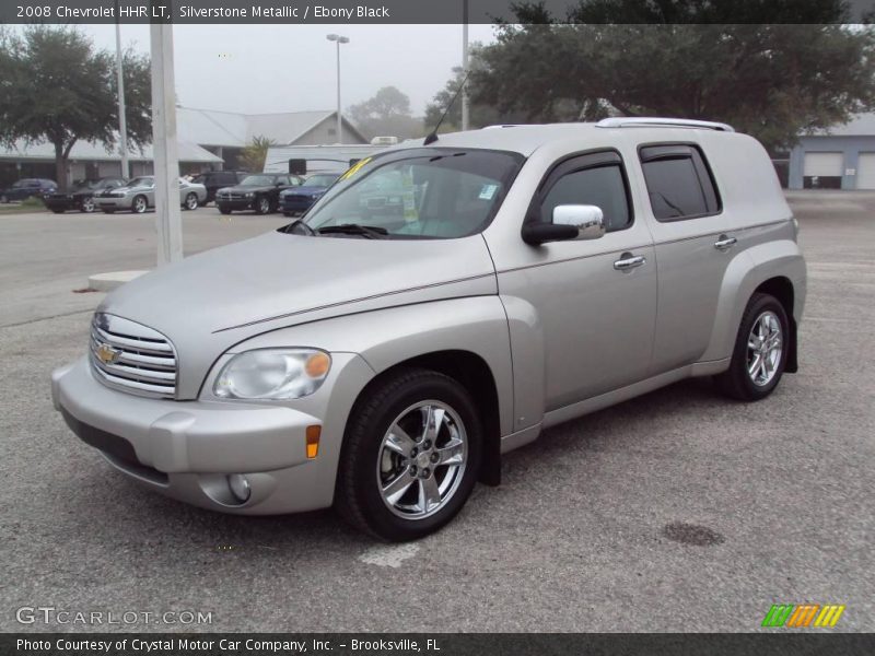 Silverstone Metallic / Ebony Black 2008 Chevrolet HHR LT