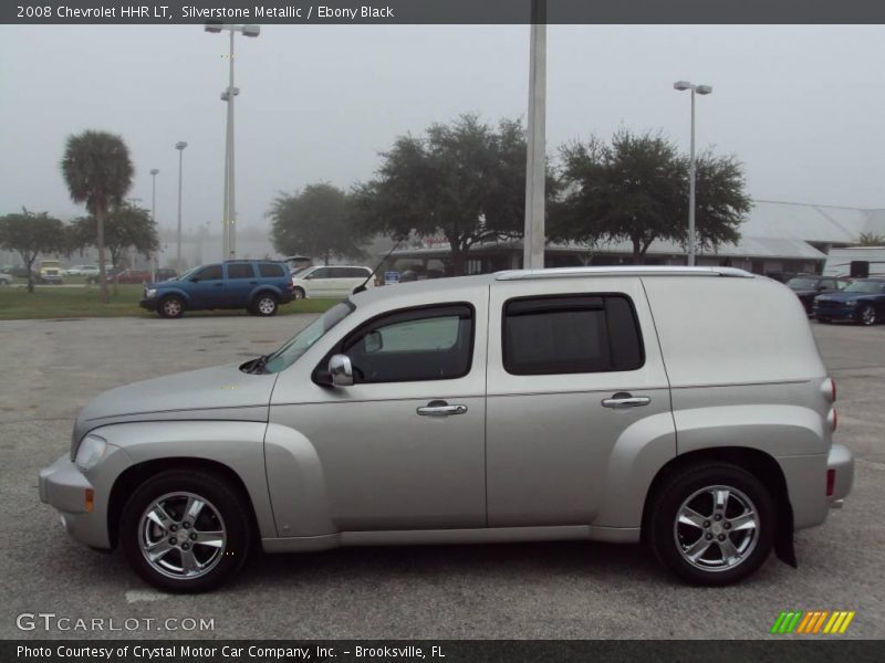 Silverstone Metallic / Ebony Black 2008 Chevrolet HHR LT