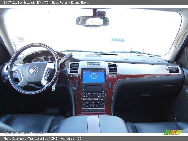 Black Raven / Ebony/Ebony 2007 Cadillac Escalade ESV AWD