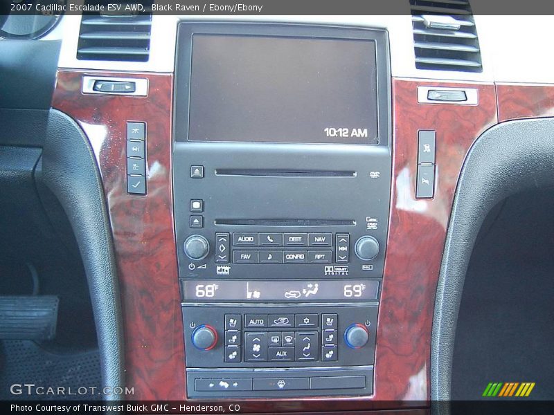 Black Raven / Ebony/Ebony 2007 Cadillac Escalade ESV AWD