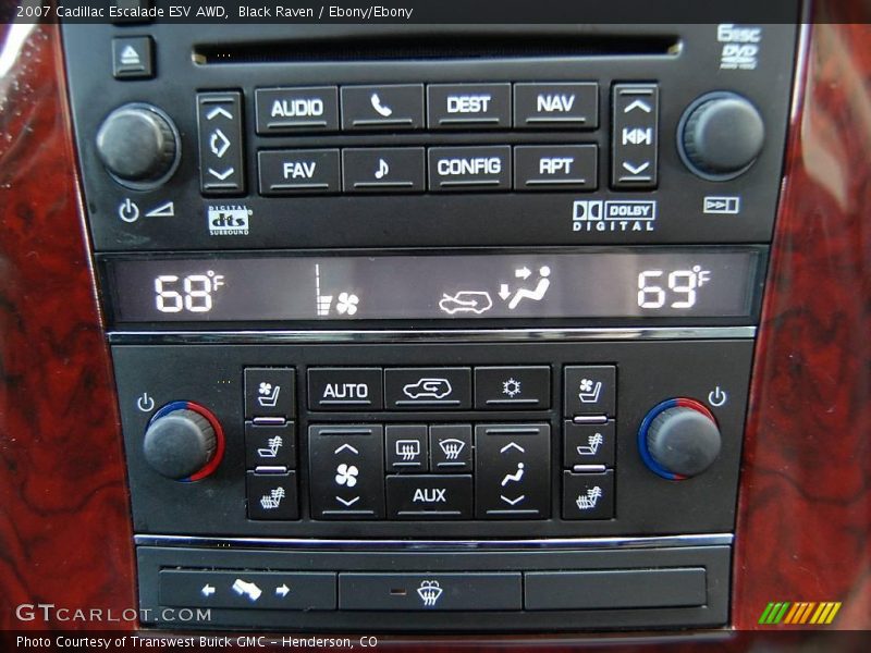 Black Raven / Ebony/Ebony 2007 Cadillac Escalade ESV AWD