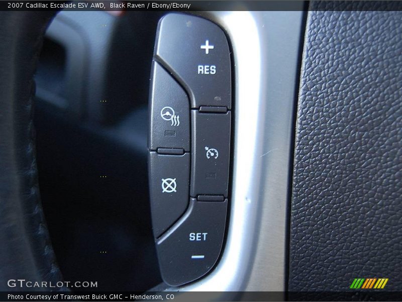 Black Raven / Ebony/Ebony 2007 Cadillac Escalade ESV AWD