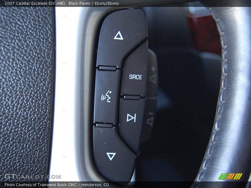 Black Raven / Ebony/Ebony 2007 Cadillac Escalade ESV AWD