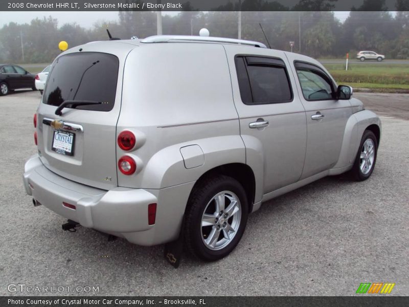 Silverstone Metallic / Ebony Black 2008 Chevrolet HHR LT
