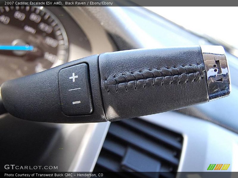 Black Raven / Ebony/Ebony 2007 Cadillac Escalade ESV AWD
