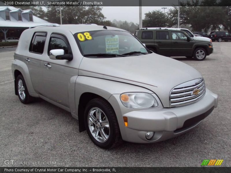 Silverstone Metallic / Ebony Black 2008 Chevrolet HHR LT