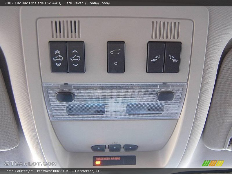Black Raven / Ebony/Ebony 2007 Cadillac Escalade ESV AWD