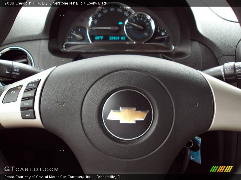 Silverstone Metallic / Ebony Black 2008 Chevrolet HHR LT